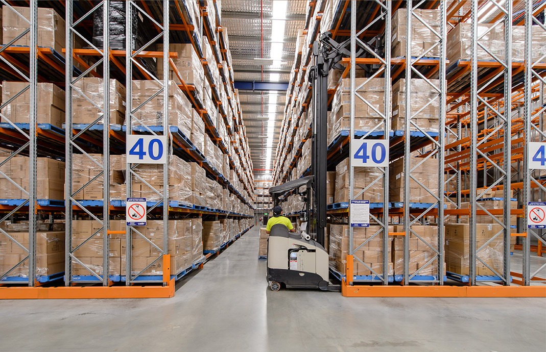 Double Deep Racking System